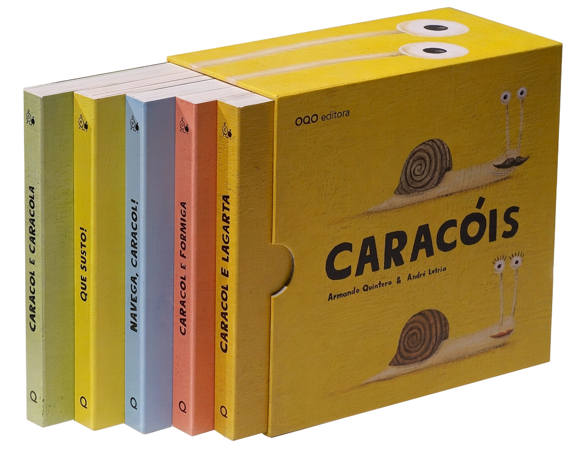 Caixa Caracóis (5 títulos)